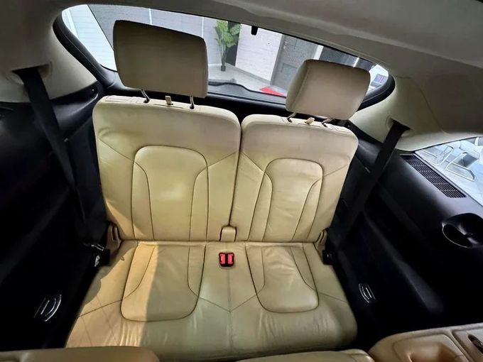 Used Audi Q7 I (4L) Facelift, 3.0 l, 2014 in Sharjah by Ayoon Alhoot Motors, White color. GCC Specs | AUTO.AE