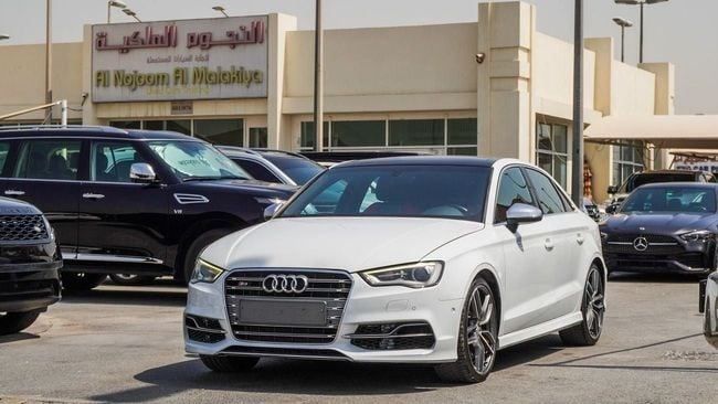 Used Audi S3 III (8V), 2.0 l, 2016 in Sharjah by Alnujoom Al Malakiah Used Cars, White color. GCC Specs | AUTO.AE
