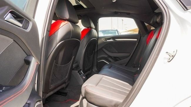 Used Audi S3 III (8V), 2.0 l, 2016 in Sharjah by Alnujoom Al Malakiah Used Cars, White color. GCC Specs | AUTO.AE