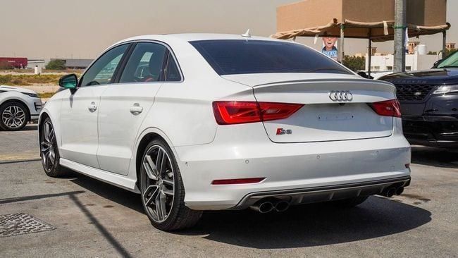 Used Audi S3 III (8V), 2.0 l, 2016 in Sharjah by Alnujoom Al Malakiah Used Cars, White color. GCC Specs | AUTO.AE