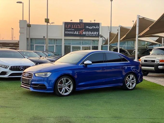 Used Audi S3 III (8V) Facelift, 2.0 l, 2016 in Sharjah by Ahmad alkhodari Motors, Blue color. GCC Specs | AUTO.AE