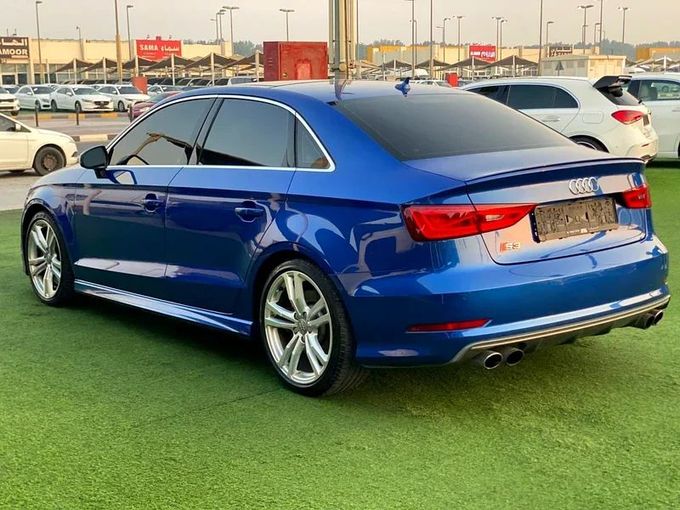Used Audi S3 III (8V) Facelift, 2.0 l, 2016 in Sharjah by Ahmad alkhodari Motors, Blue color. GCC Specs | AUTO.AE