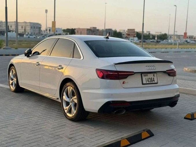 Used Audi S4 V (B9) Facelift, 3.0 l, 2021 in Sharjah by Nour Alnukhba Motors, White color. GCC Specs | AUTO.AE