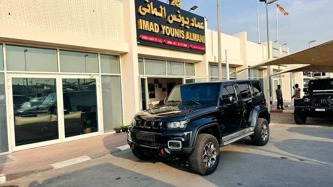 New BAIC BJ40 I Facelift, 2.3 l, 2021 in Sharjah by Imad Younis Almani used Cars, Black color. GCC Specs | AUTO.AE