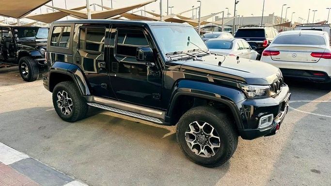 New BAIC BJ40 I Facelift, 2.3 l, 2021 in Sharjah by Imad Younis Almani used Cars, Black color. GCC Specs | AUTO.AE