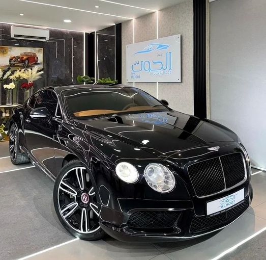 Used Bentley Continental GT II, 4.0 l, 2014 in Sharjah by Ayoon Alhoot Motors, Black color. GCC Specs | AUTO.AE