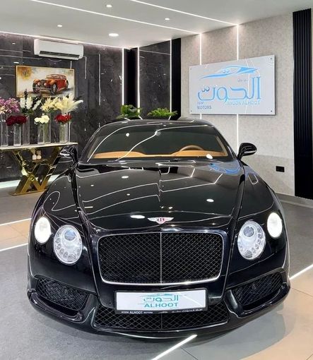 Used Bentley Continental GT II, 4.0 l, 2014 in Sharjah by Ayoon Alhoot Motors, Black color. GCC Specs | AUTO.AE