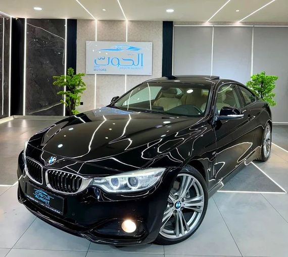 Used BMW 4 Series 430i F32/F33/F36, 2.0 l, 2016 in Sharjah by Ayoon Alhoot Motors, Black color. GCC Specs | AUTO.AE