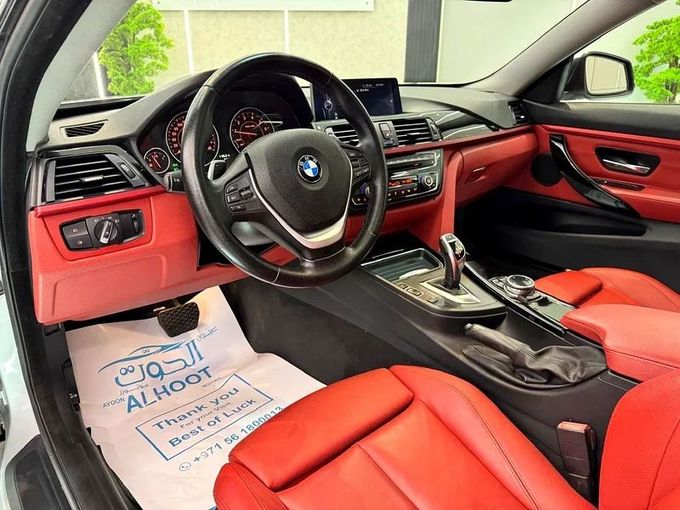 Used BMW 4 Series 430i F32/F33/F36, 2.0 l, 2016 in Sharjah by Ayoon Alhoot Motors, Silver color. GCC Specs | AUTO.AE