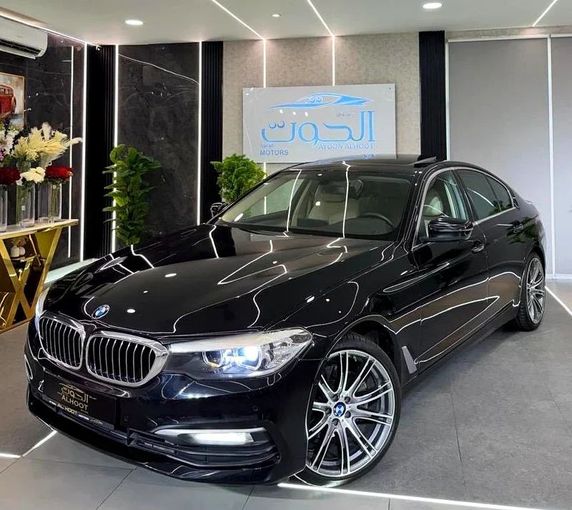Used BMW 5 Series 540i VII (G30/G31), 3.0 l, 2019 in Sharjah by Ayoon Alhoot Motors, Black color. GCC Specs | AUTO.AE