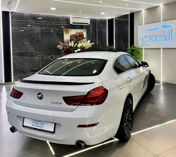 Used BMW 6 Series 640i III (F06/F13/F12) Facelift, 3.0 l, 2016 in Sharjah by Ayoon Alhoot Motors, White color. GCC Specs | AUTO.AE