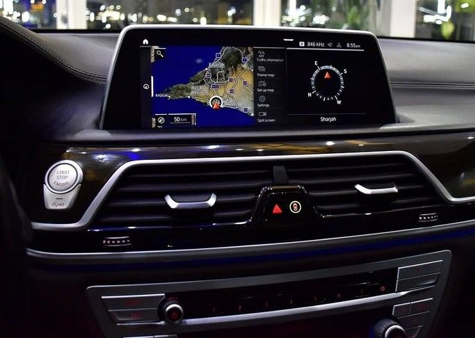 Used BMW 7 Series 730Li VI (G11/G12) Facelift, 2 l, 2022 in Sharjah by Honey Gidosha Used Cars Tr., White color.  | AUTO.AE