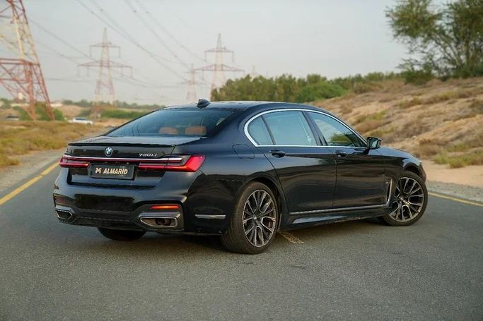 Подержанный BMW 7 Series 730Li VI (G11/G12) Рестайлинг, 2 л, 2022 в Шардже от Almarid Motors Черный цвет. GCC | AUTO.AE