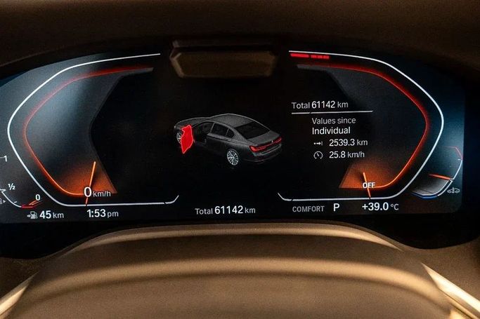 Подержанный BMW 7 Series 730Li VI (G11/G12) Рестайлинг, 2 л, 2022 в Шардже от Almarid Motors Черный цвет. GCC | AUTO.AE