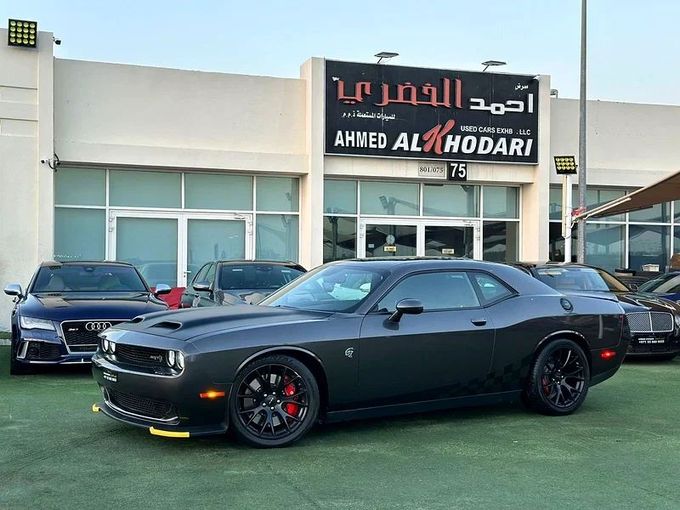 Used Dodge Challenger SRT III Facelift 2, 6.4 l, 2019 in Sharjah by Ahmad alkhodari Motors, Black color. European Specs | AUTO.AE