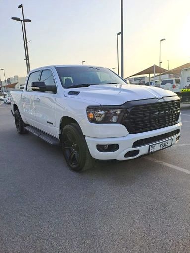 New Dodge RAM IV (DS/DJ), 5.7 l, 2021 in Sharjah by Imad Younis Almani used Cars, White color. American Specs | AUTO.AE