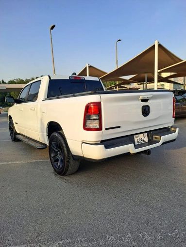 New Dodge RAM IV (DS/DJ), 5.7 l, 2021 in Sharjah by Imad Younis Almani used Cars, White color. American Specs | AUTO.AE