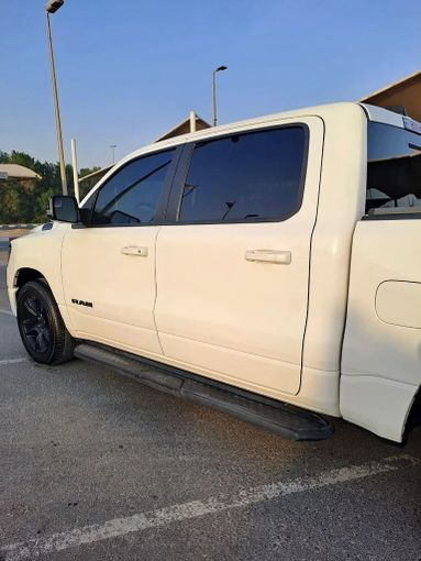 New Dodge RAM IV (DS/DJ), 5.7 l, 2021 in Sharjah by Imad Younis Almani used Cars, White color. American Specs | AUTO.AE