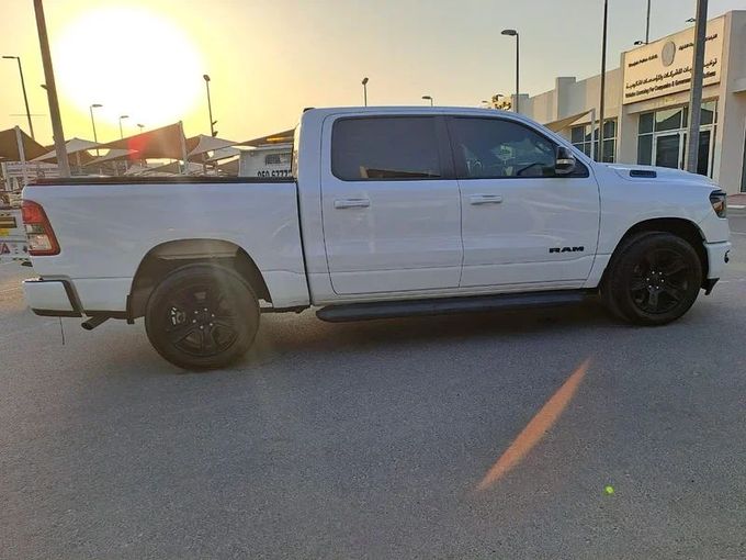 New Dodge RAM IV (DS/DJ), 5.7 l, 2021 in Sharjah by Imad Younis Almani used Cars, White color. American Specs | AUTO.AE