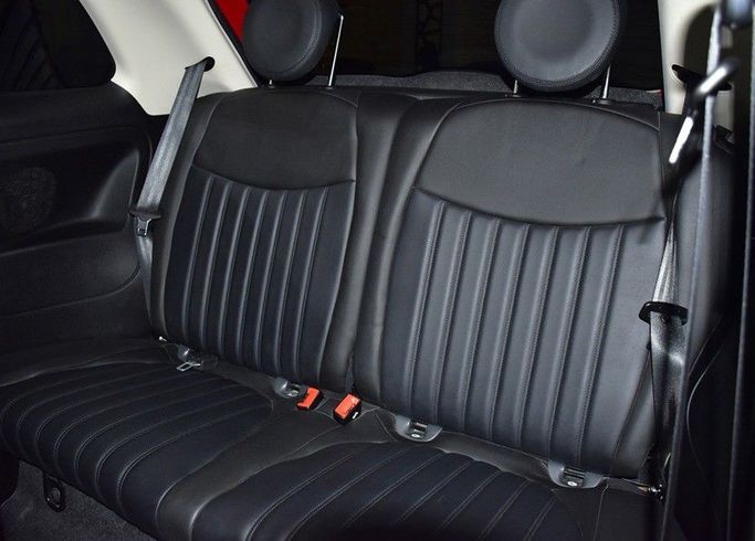 Used Fiat 500 II Facelift, 1.4 l, 2019 in Sharjah by Honey Gidosha Used Cars Tr., Red color.  | AUTO.AE