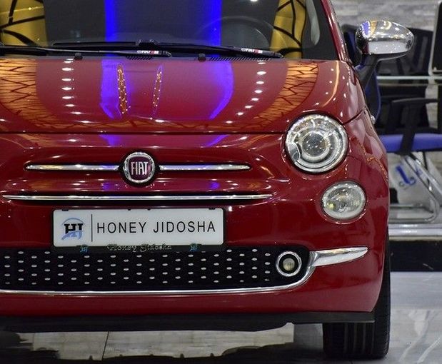 Used Fiat 500 II Facelift, 1.4 l, 2019 in Sharjah by Honey Gidosha Used Cars Tr., Red color.  | AUTO.AE