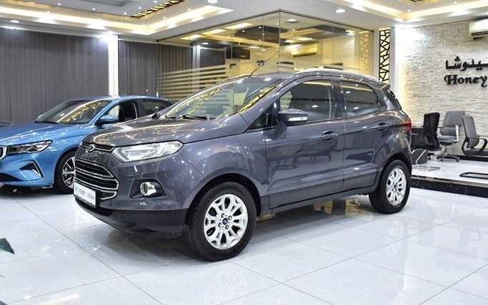 Used Ford EcoSport II, 1.6 l, 2016 in Sharjah by Honey Gidosha Used Cars Tr., Grey color.  | AUTO.AE