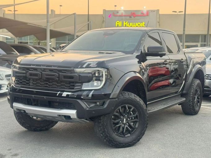 Подержанный Ford Ranger T6.2, 3.0 л, 2023 в Шардже от Nour Alnukhba Motors Черный цвет. GCC | AUTO.AE