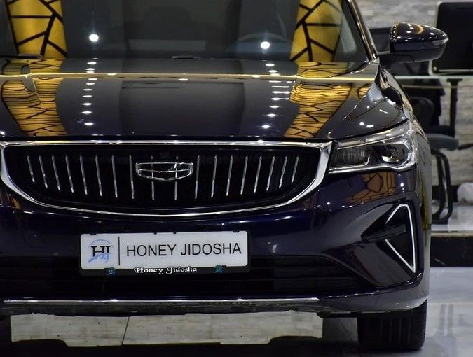 Новый Geely Emgrand L, 1.4 л, 2024 в Шардже от Honey Gidosha Used Cars Tr. Синий цвет. GCC | AUTO.AE