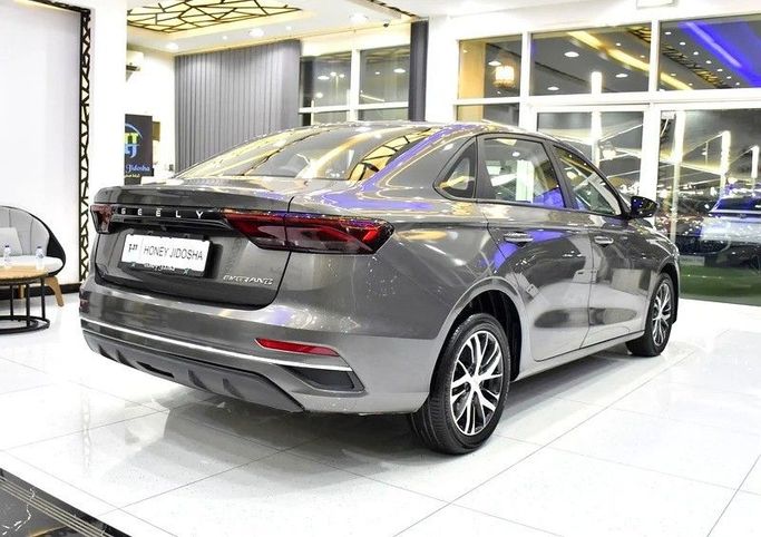 Used Geely Emgrand II, 1.5 l, 2024 in Sharjah by Honey Gidosha Used Cars Tr., Grey color. GCC Specs | AUTO.AE