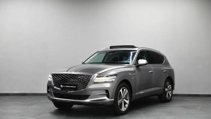 Подержанный Genesis GV80 I, 3.5 л, 2021 в Шардже от Al Qassem Cars Trading Серый цвет. Американская | AUTO.AE