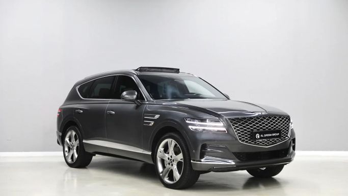 Подержанный Genesis GV80 I, 3.5 л, 2021 в Шардже от Al Qassem Cars Trading Серый цвет. Корейская | AUTO.AE