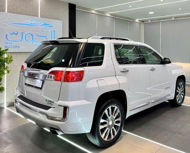 Used GMC Terrain II, 2.0 l, 2017 in Sharjah by Ayoon Alhoot Motors, White color. GCC Specs | AUTO.AE