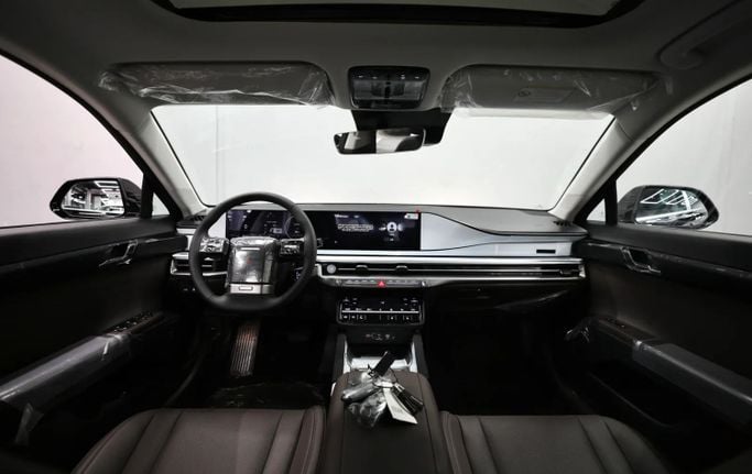 New Hyundai Grandeur VII, 1.6 l, 2024 in Sharjah by Al Qassem Cars Trading, Black color. GCC Specs | AUTO.AE