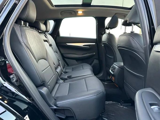 Подержанный Infiniti QX50 II, 2.0 л, 2021 в Шардже от Ahmad alkhodari Motors Черный цвет. GCC | AUTO.AE