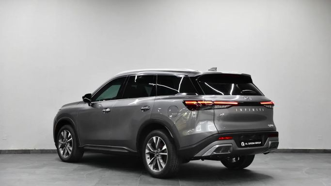 Used Infiniti QX60 II, 3.5 l, 2022 in Sharjah by Al Qassem Cars Trading, Silver color. GCC Specs | AUTO.AE