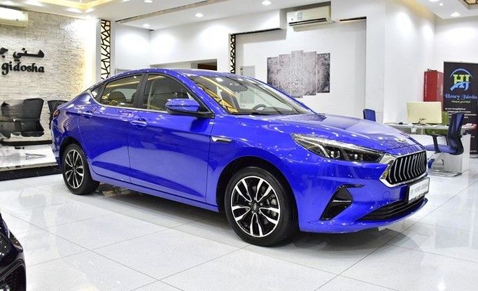 Used JAC J7 I, 1.5 l, 2023 in Sharjah by Honey Gidosha Used Cars Tr., Blue color.  | AUTO.AE