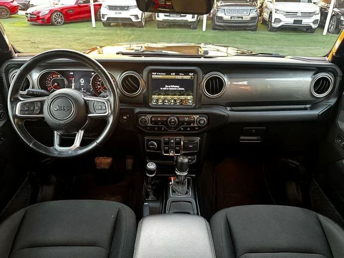 Used Jeep Wrangler IV (JL), 3.6 l, 2021 in Sharjah by Ahmad alkhodari Motors, Black color. European Specs | AUTO.AE