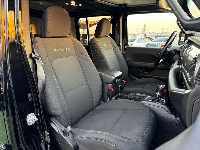 Used Jeep Wrangler IV (JL), 3.6 l, 2021 in Sharjah by Ahmad alkhodari Motors, Black color. European Specs | AUTO.AE