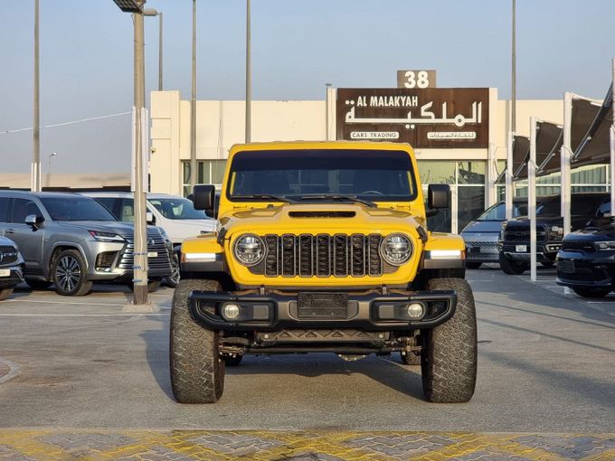Used Jeep Wrangler IV (JL), 2.0 l, 2018 in Sharjah, Yellow color. GCC Specs | AUTO.AE