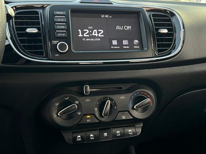 New Kia Pegas, 1.4 l, 2023 in Sharjah by Al Aram Cars, White color. GCC Specs | AUTO.AE