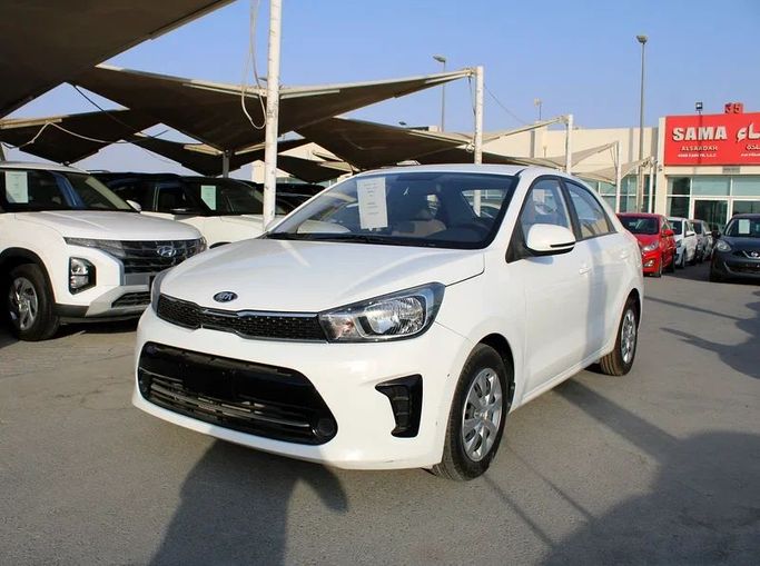 Used Kia Pegas, 1.4 l, 2021 in Sharjah by Sama alsaadah Cars, White color. GCC Specs | AUTO.AE
