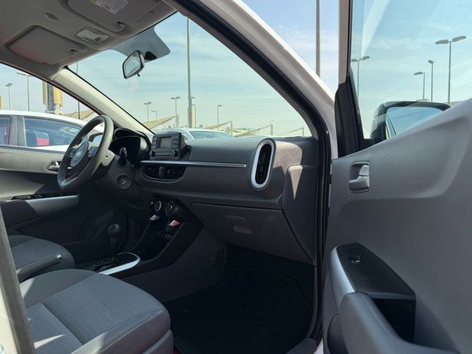 Used Kia Picanto III, 1.2 l, 2019 in Sharjah by Al Aram Cars, White color. GCC Specs | AUTO.AE