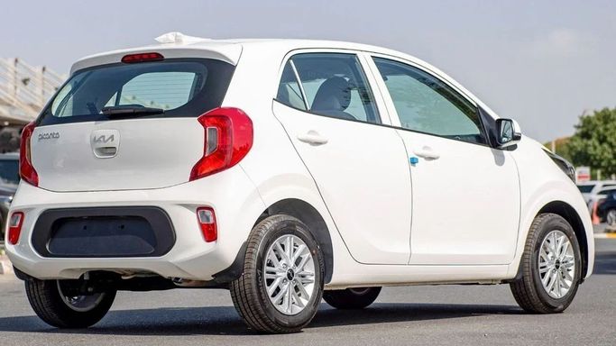 New Kia Picanto III Facelift, 1.2 l, 2023 in Sharjah by Nour Alnukhba Motors, White color. Other | AUTO.AE