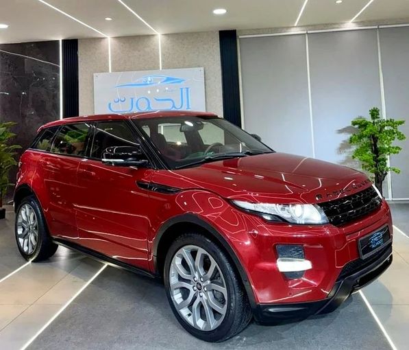 Used Land Rover Range Rover Evoque I, 2.0 l, 2014 in Sharjah by Ayoon Alhoot Motors, Red color. GCC Specs | AUTO.AE