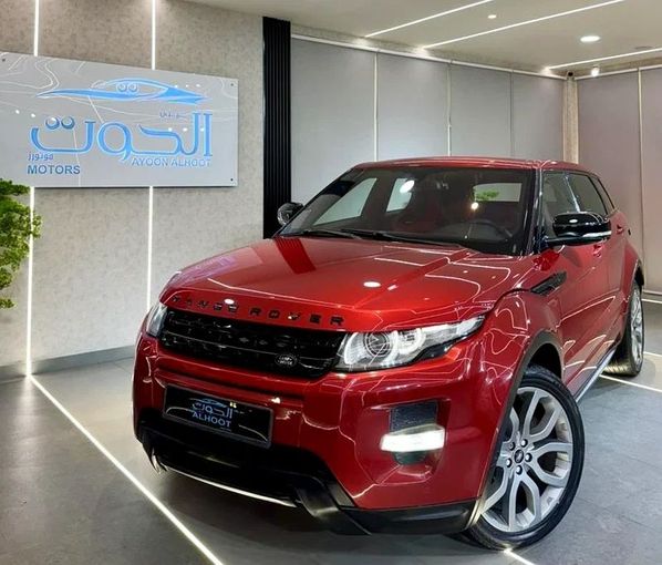 Used Land Rover Range Rover Evoque I, 2.0 l, 2014 in Sharjah by Ayoon Alhoot Motors, Red color. GCC Specs | AUTO.AE