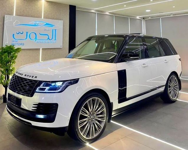 Used Land Rover Range Rover IV Facelift, 3.0 l, 2019 in Sharjah by Ayoon Alhoot Motors, White color. GCC Specs | AUTO.AE