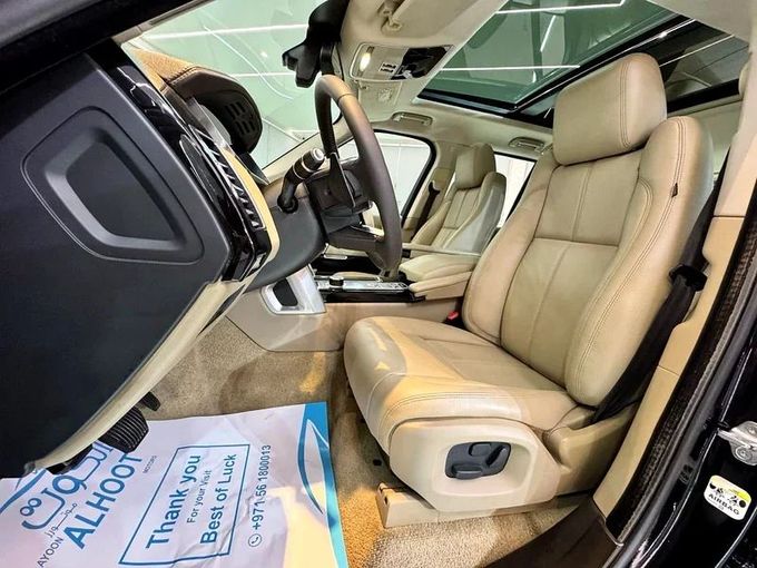 Used Land Rover Range Rover IV, 5.0 l, 2015 in Sharjah by Ayoon Alhoot Motors, Black color. GCC Specs | AUTO.AE