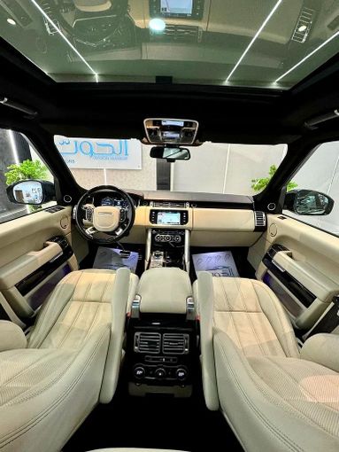 Used Land Rover Range Rover IV, 5.0 l, 2015 in Sharjah by Ayoon Alhoot Motors, Golden color. GCC Specs | AUTO.AE