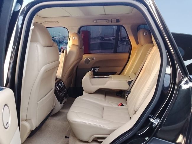 Used Land Rover Range Rover P510 IV, 5.0 l, 2014 in Sharjah by Rebou Najd Used Cars, Black color.  | AUTO.AE