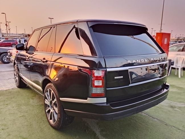 Used Land Rover Range Rover P510 IV, 5.0 l, 2014 in Sharjah by Rebou Najd Used Cars, Black color.  | AUTO.AE